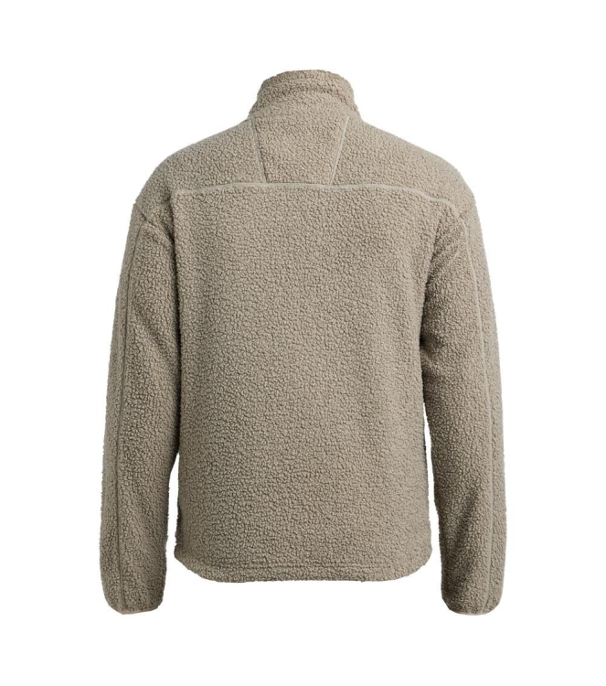 Tenson Tenson Camper Pile Men 738_taupe 5018463 738_Taupe Tenson fleeces en truien 5018463 wit bij Leerentveldvrijetijd.nl