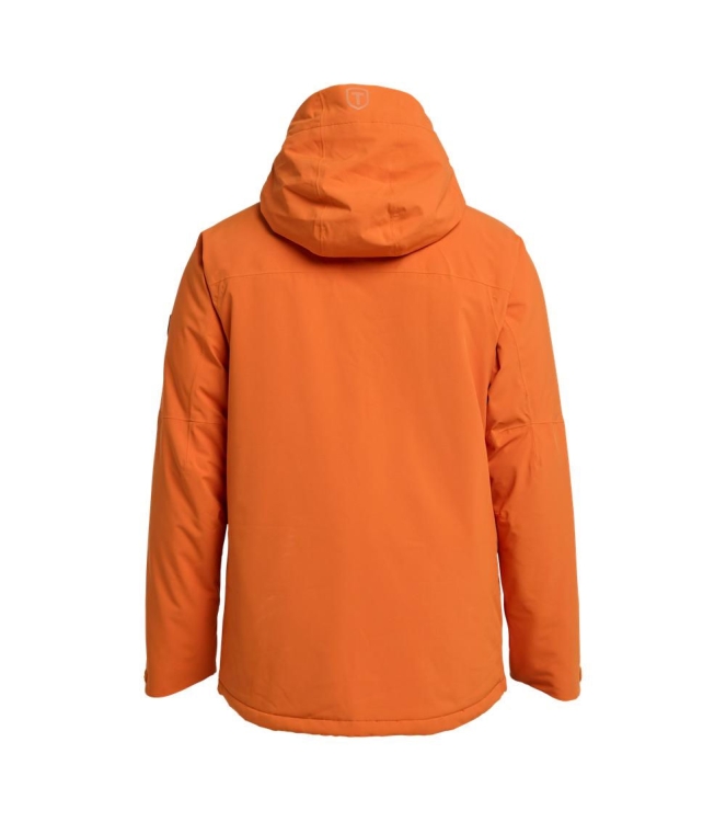 Tenson Tenson Niseko Ski Jacket Men 253_dark orange 5018267 253_Dark orange Tenson jassen 5018267 beige bij Leerentveldvrijetijd.nl