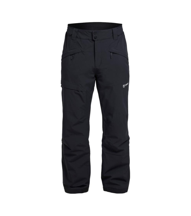 Tenson Tenson Niseko Ski Pants Men 999_black 5018269 999_Black Tenson gevoerde broeken 5018269 licht grijs bij Leerentveldvrijetijd.nl