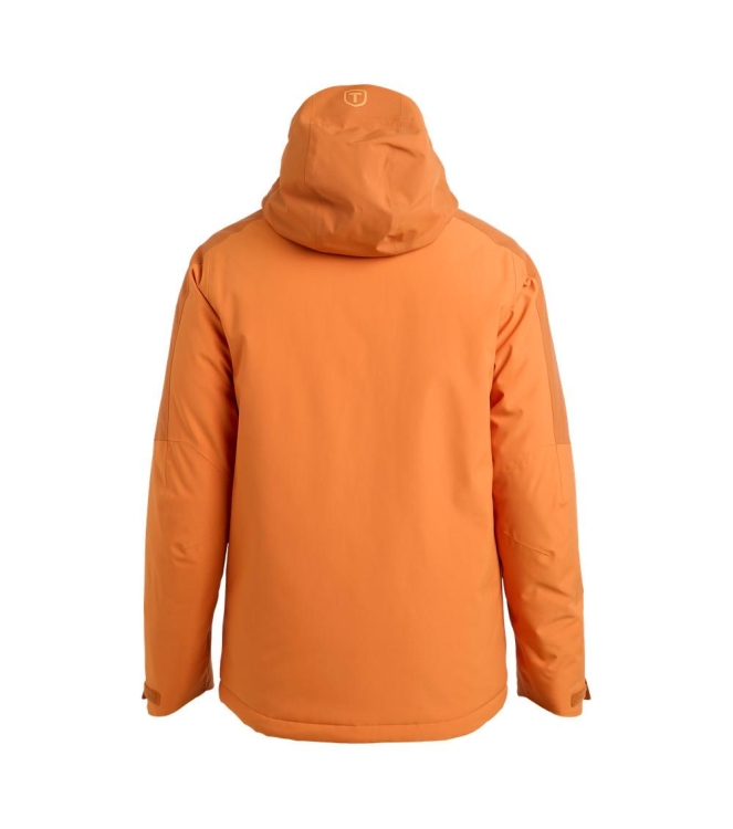 Tenson Tenson Arlin Jacket Men 253_dark orange 5018449 253_Dark Orange Tenson jassen 5018449 beige bij Leerentveldvrijetijd.nl