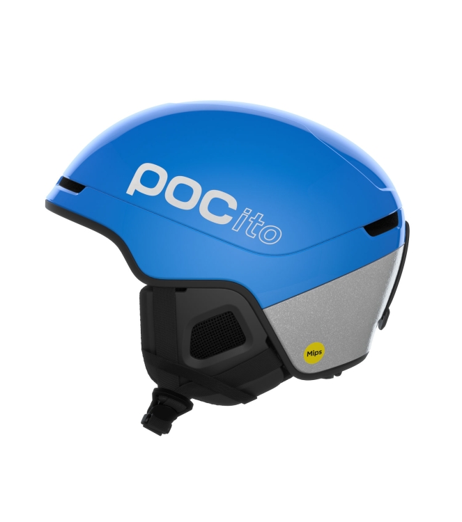 POC POC POCito Obex 8233_fluorescent blue 10420 8233_Fluorescent Blue POC wintersport accessoires 10420 antraciet bij Leerentveldvrijetijd.nl