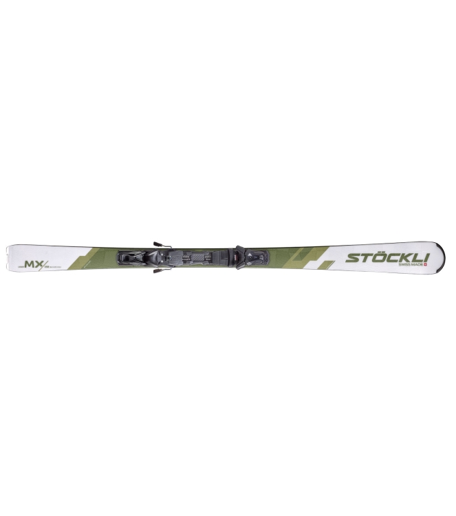Stöckli Stöckli Laser MX ski mc d20 + mc 11 binding 41020328-20 MC D20 + MC 11 binding Stöckli ski 41020328-20 licht grijs bij Leerentveldvrijetijd.nl