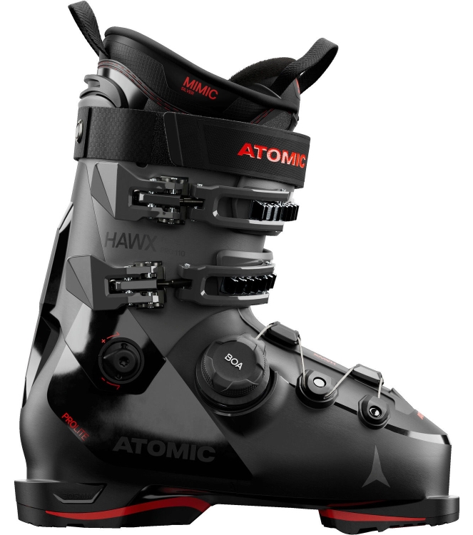 Atomic Atomic Hawx Prime Pro 110 Boa black / red AE5035620+ Black / Red Atomic wintersport schoenen AE5035620+ licht grijs bij Leerentveldvrijetijd.nl