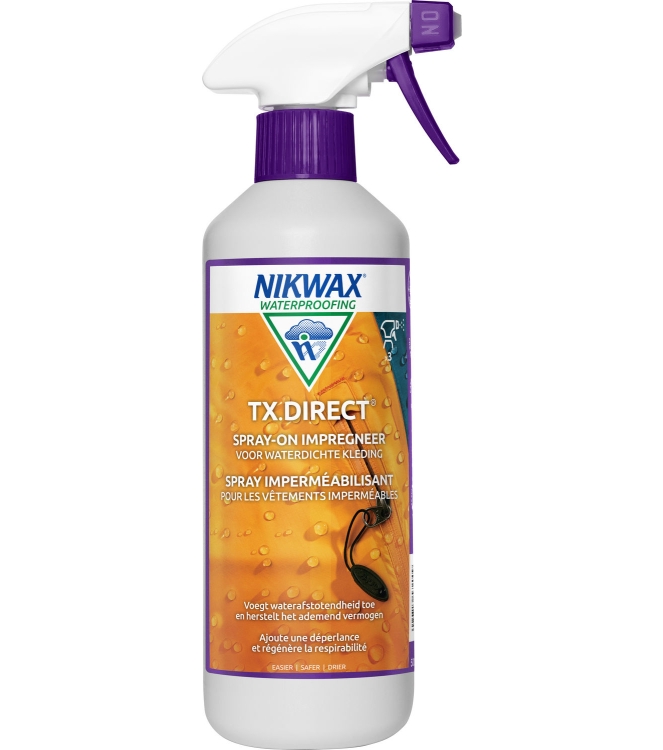 Nikwax Nikwax TX direct spray-on 300 ml 571 Nikwax wasmiddel kleding 571 ecru bij Leerentveldvrijetijd.nl