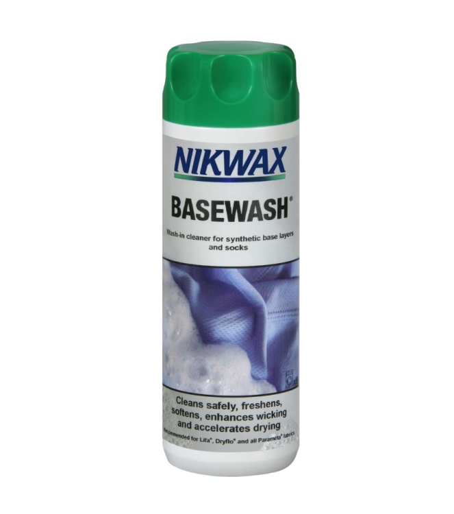 Nikwax Nikwax Basewash 300ml 141P12 Nikwax wasmiddel kleding 141P12 ecru bij Leerentveldvrijetijd.nl