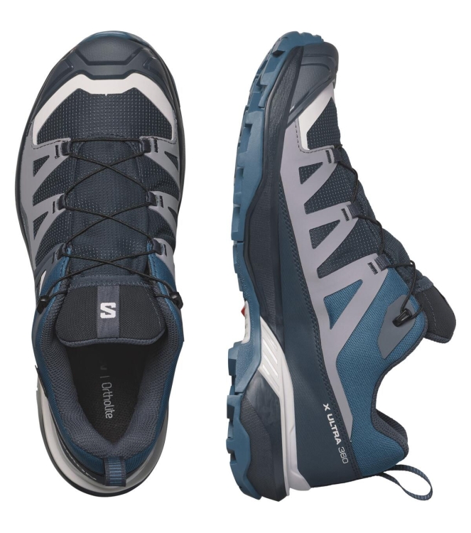 Salomon wandelschoenen L47453400 antraciet bij Leerentveldvrijetijd.nl