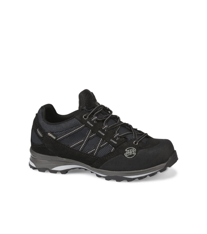 Hanwag Hanwag Belorado II Low Bunion Lady GTX black/black 201301-012012 Black/Black Hanwag wandelschoenen 201301-012012 licht grijs bij Leerentveldvrijetijd.nl