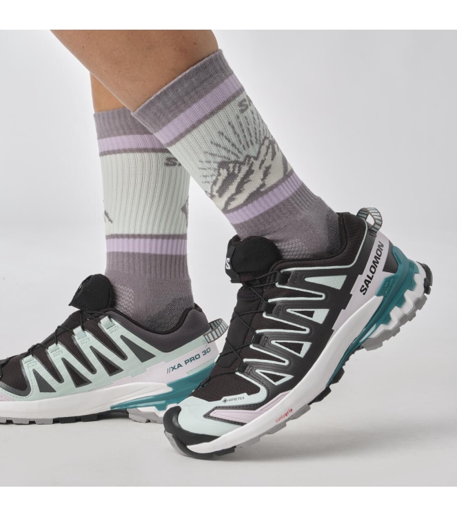 Salomon wandelschoenen L47119100 licht grijs bij Leerentveldvrijetijd.nl