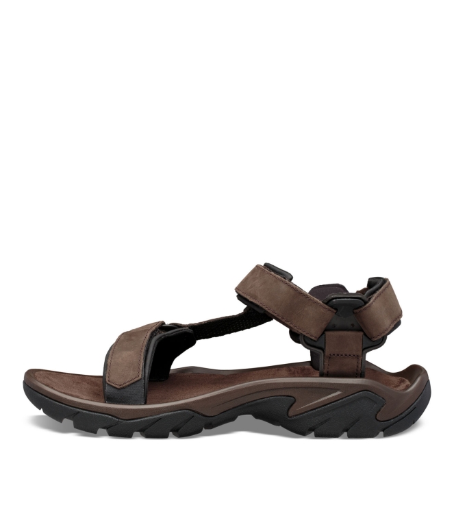 Teva Teva M Terra FI 5 universal leather turkish coffee 1099442-TKCF Turkish Coffee Teva sandalen 1099442-TKCF marine bij Leerentveldvrijetijd.nl