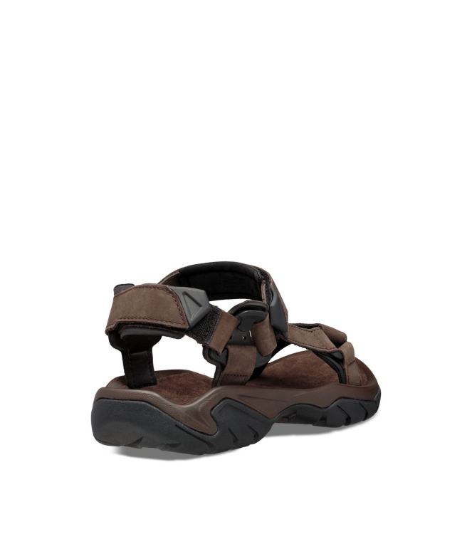 Teva Teva M Terra FI 5 universal leather turkish coffee 1099442-TKCF Turkish Coffee Teva sandalen 1099442-TKCF marine bij Leerentveldvrijetijd.nl