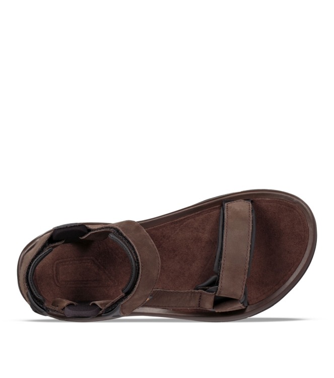 Teva Teva M Terra FI 5 universal leather turkish coffee 1099442-TKCF Turkish Coffee Teva sandalen 1099442-TKCF marine bij Leerentveldvrijetijd.nl