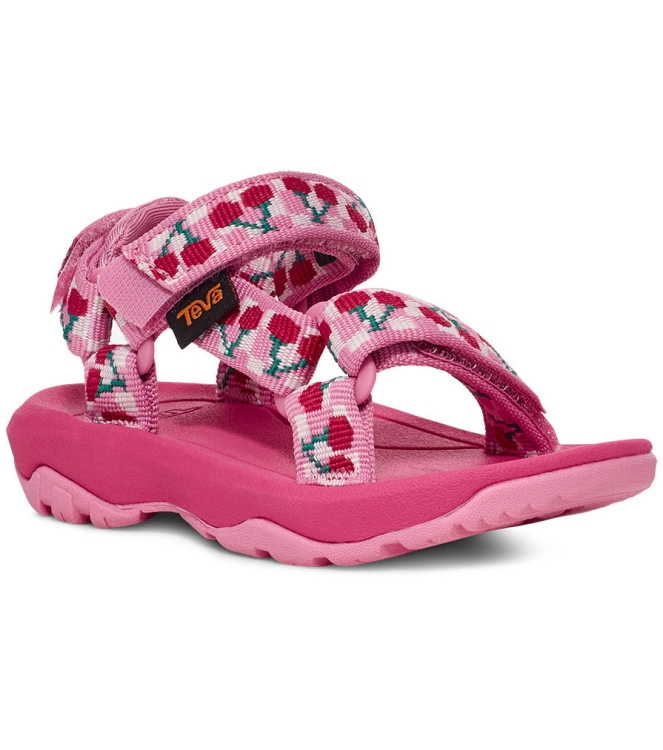 Teva Teva Hurricane XLT 2 Toddler sandalen cherries rosebloom/bright white 1019390T-PCR Cherries Rosebloom/Bright White Teva sandalen 1019390T-PCR antraciet bij Leerentveldvrijetijd.nl