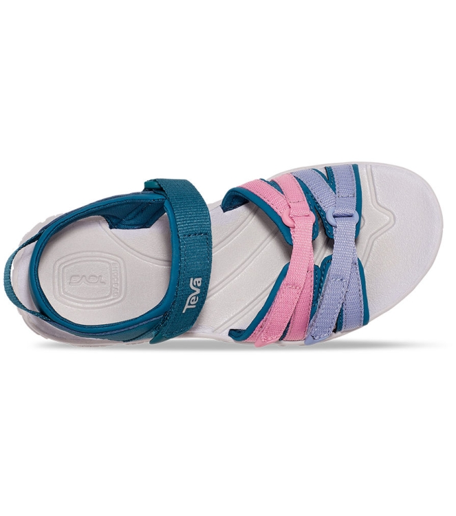 Teva Teva K Tirra blue coral multi 1019395Y-BCM Blue Coral Multi Teva sandalen 1019395Y-BCM bij Leerentveldvrijetijd.nl