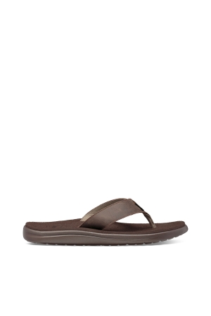 Teva Teva M Voya Flip Leather Chocolate Brown