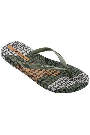 Ipanema Ipanema I Love Safari Slippers Green/Beige
