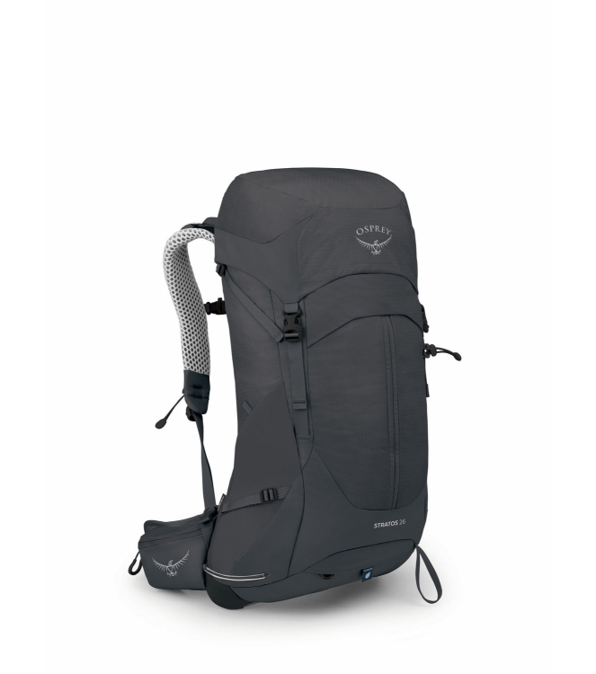 Osprey Osprey Stratos 26 liter rugzak tunnel vision grey 1-195 Tunnel Vision Grey Osprey tassen 1-195 lichtblauw bij Leerentveldvrijetijd.nl