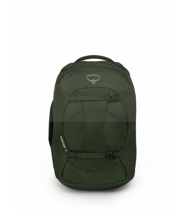 Osprey Osprey Farpoint 40 Rugtas/Travelpack gopher green 1-220 Gopher Green Osprey tassen 1-220 blauw bij Leerentveldvrijetijd.nl