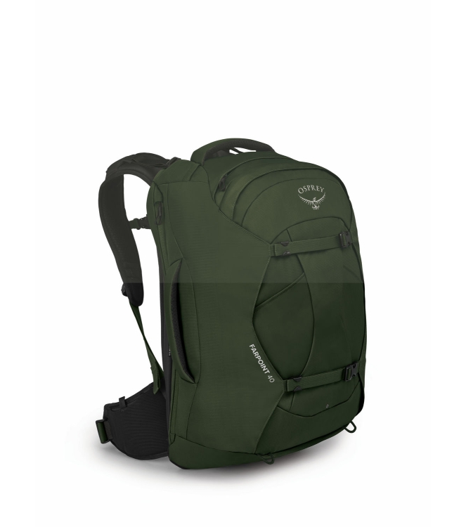 Osprey Osprey Farpoint 40 Rugtas/Travelpack gopher green 1-220 Gopher Green Osprey tassen 1-220 blauw bij Leerentveldvrijetijd.nl