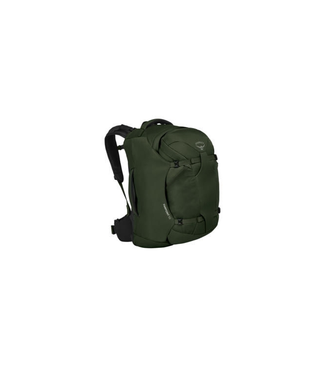 Osprey Osprey Farpoint 55 Rugtas/Travelpack gopher green 1-219 Gopher Green Osprey tassen 1-219 blauw bij Leerentveldvrijetijd.nl