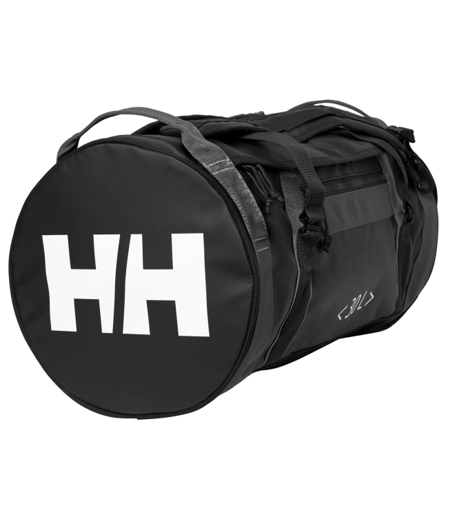 Helly Hansen Helly Hansen HH Duffel Bag 2 30L black 68006_990 Black Helly Hansen tassen 68006_990 licht grijs bij Leerentveldvrijetijd.nl