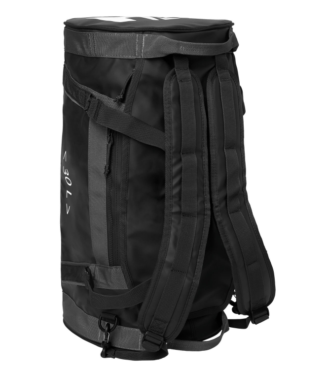 Helly Hansen Helly Hansen HH Duffel Bag 2 30L black 68006_990 Black Helly Hansen tassen 68006_990 licht grijs bij Leerentveldvrijetijd.nl