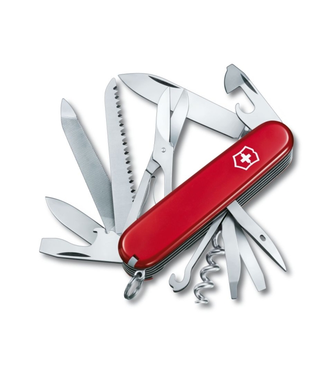 Victorinox Victorinox Ranger 21 functies zakmes 5V1.3763.B1 Victorinox outdoor accessoires 5V1.3763.B1 ecru bij Leerentveldvrijetijd.nl