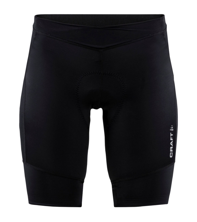 Craft Craft Essence Bike Shorts Women black/silver 1907136 999926 black/silver Craft broeken 1907136 999926 licht grijs bij Leerentveldvrijetijd.nl