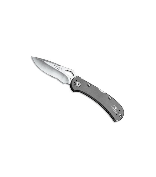 Buck Buck Spitfire Gray PS  BUCK 722GYX1  Buck outdoor accessoires BUCK 722GYX1 ecru bij Leerentveldvrijetijd.nl