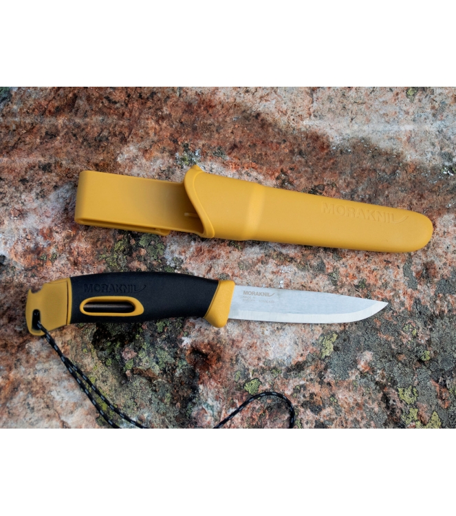 Mora Mora Companion Spark Yellow MO 13573 Mora outdoor accessoires MO 13573 ecru bij Leerentveldvrijetijd.nl