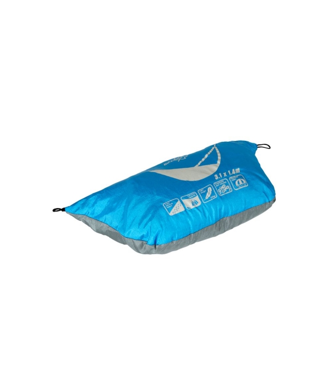 Bo-Camp Bo-Camp Travel Hammock Hover bleu 7100154 Bleu Bo-Camp slapen 7100154 antraciet bij Leerentveldvrijetijd.nl
