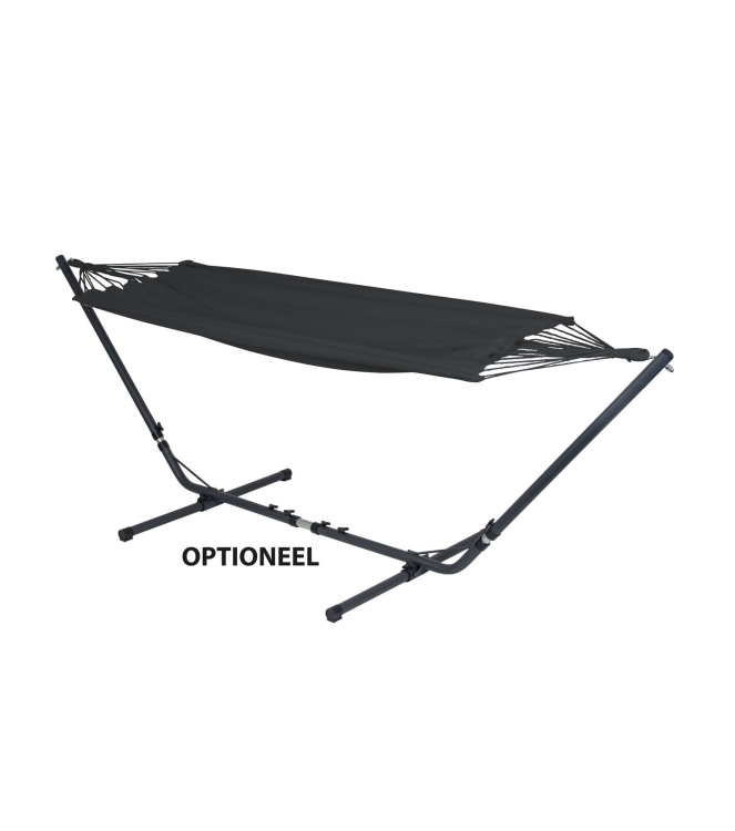 Bo-Camp Bo-Camp Hangmat Rumba Eclipse z. Stok 7100382 Bo-Camp slapen 7100382 ecru bij Leerentveldvrijetijd.nl