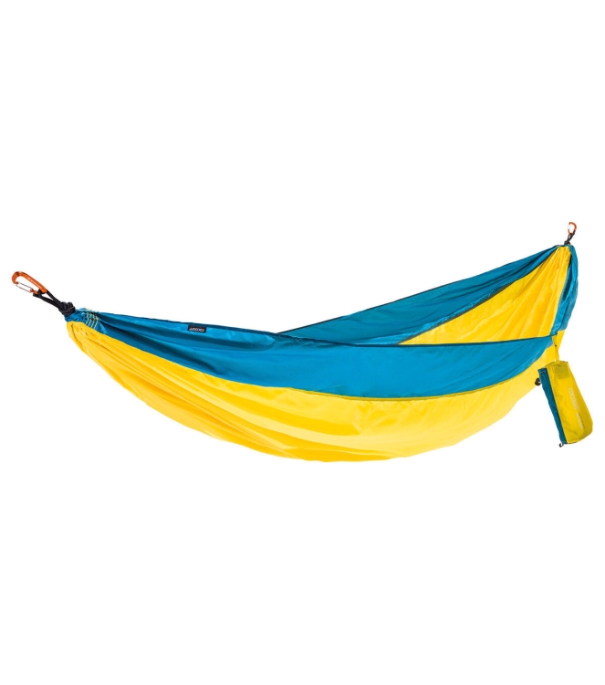 Cocoon Cocoon Travel Hammock Double 285 x 190 sunshine CHD116 Sunshine Cocoon slapen CHD116 beige bij Leerentveldvrijetijd.nl
