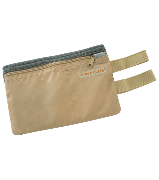 TravelSafe TravelSafe Moneybelt Basic beige TS0482 BEIGE TravelSafe outdoor accessoires TS0482 jeans bij Leerentveldvrijetijd.nl