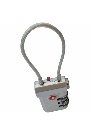 TravelSafe TravelSafe Cijferslot TSA met kabel TravelSafe TravelSafe Cijferslot TSA met kabel