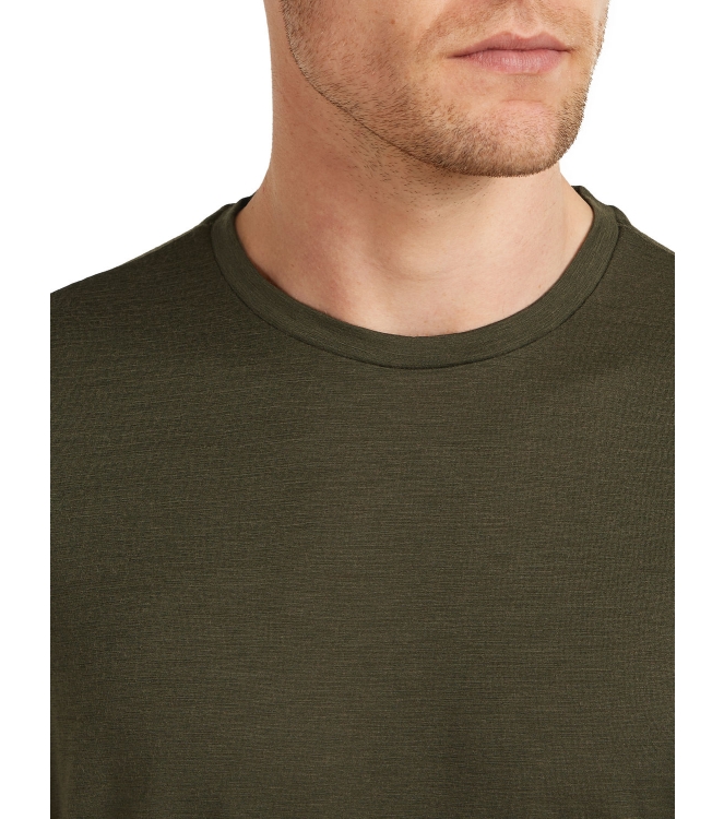 Icebreaker Icebreaker M Mer 150 Tech Lite III SS Tee 0l11_dk loden IB0A56WL 0L11_DK Loden Icebreaker fleeces en truien IB0A56WL donker grijs bij Leerentveldvrijetijd.nl