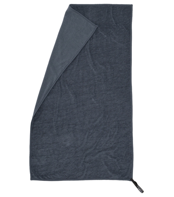 Cocoon Cocoon Eco Travel Towel, Medium 90x50cm deep ocean CTTL10-M Deep Ocean Cocoon outdoor accessoires CTTL10-M antraciet bij Leerentveldvrijetijd.nl