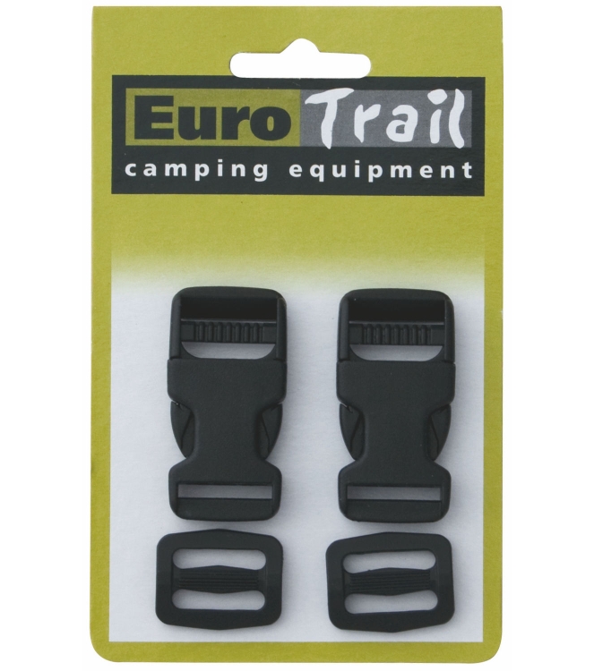 Eurotrail Eurotrail Gesp reparatie set 20mm 2 ETSP0520 Eurotrail outdoor accessoires ETSP0520 ecru bij Leerentveldvrijetijd.nl