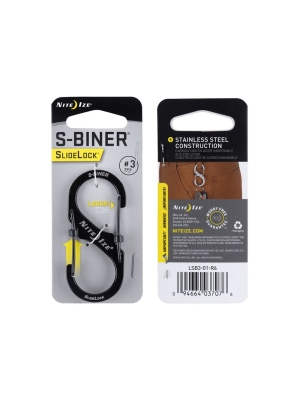 Nite Ize Nite Ize S-Biner #3 Slidelock Stainless
