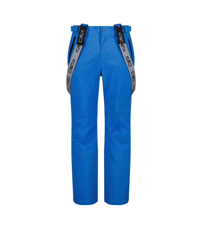 CMP CMP Ski Pant Salopette Stretch Men l822 zaffiro 3W17397N L822 Zaffiro CMP gevoerde broeken 3W17397N zand bij Leerentveldvrijetijd.nl