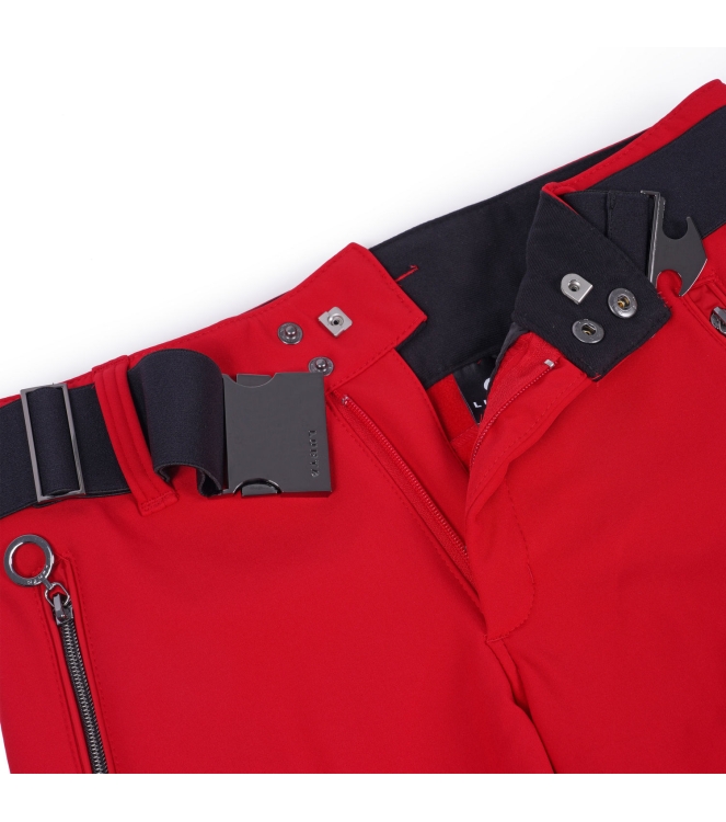 Luhta Luhta Joentaus Softshell Trousers cranberry 4_34716_380_L_662 Cranberry Luhta gevoerde broeken 4_34716_380_L_662 geel bij Leerentveldvrijetijd.nl