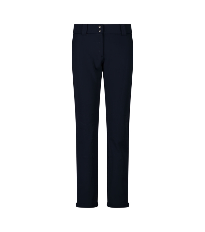 CMP CMP Woman Long Pant With Inner Gaiter n950 black blue 3M04566 N950 black blue CMP gevoerde broeken 3M04566 antraciet bij Leerentveldvrijetijd.nl