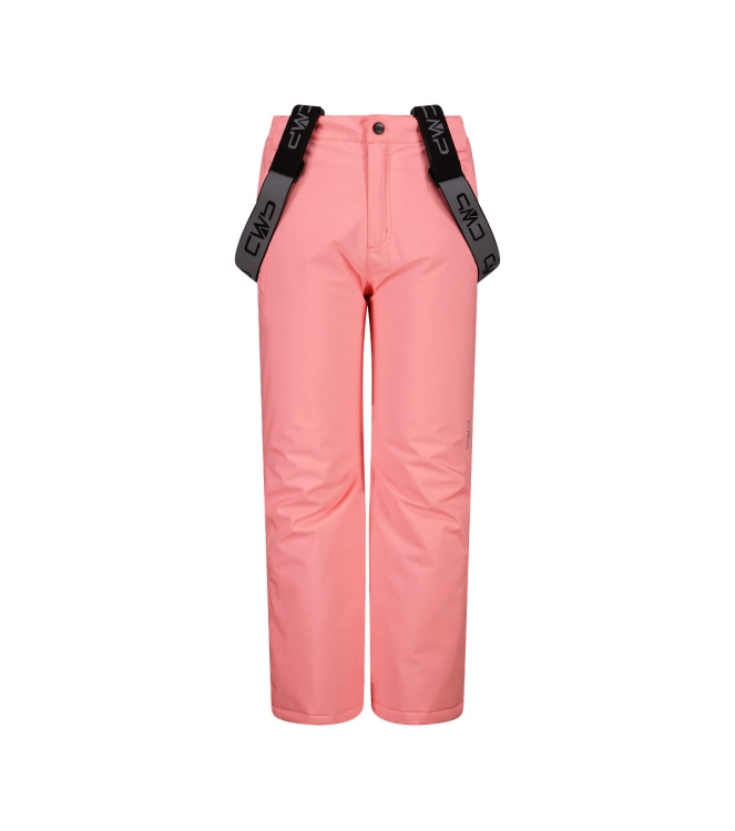 CMP CMP Ski Salopette Kids b312 lotus 3W15994 B312 Lotus CMP gevoerde broeken 3W15994 donker groen bij Leerentveldvrijetijd.nl