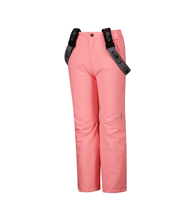 CMP CMP Ski Salopette Kids b312 lotus 3W15994 B312 Lotus CMP gevoerde broeken 3W15994 donker groen bij Leerentveldvrijetijd.nl
