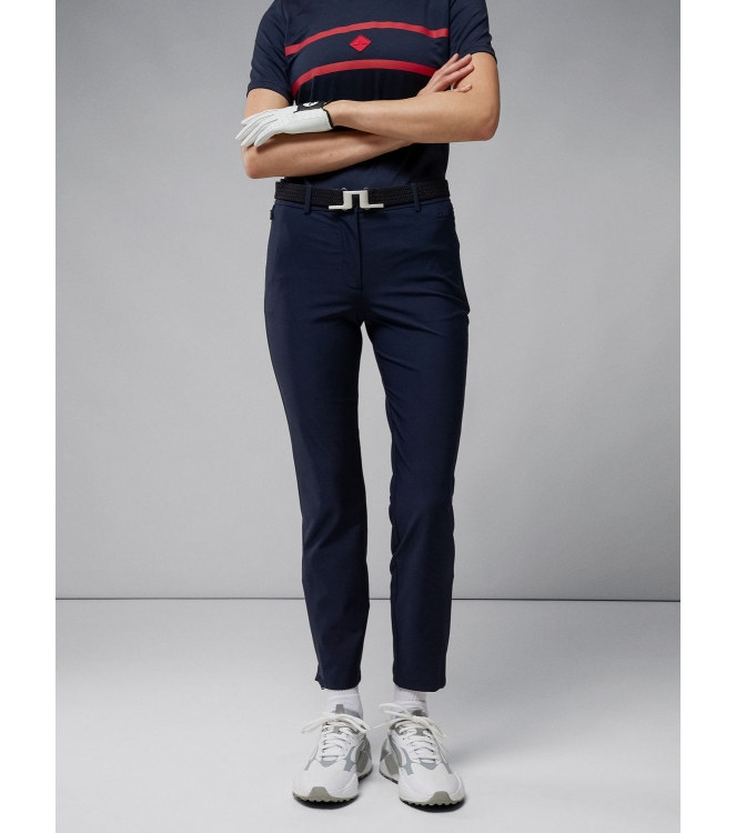 j. lindeberg gevoerde broeken GWPA06638 6855 antraciet bij Leerentveldvrijetijd.nl