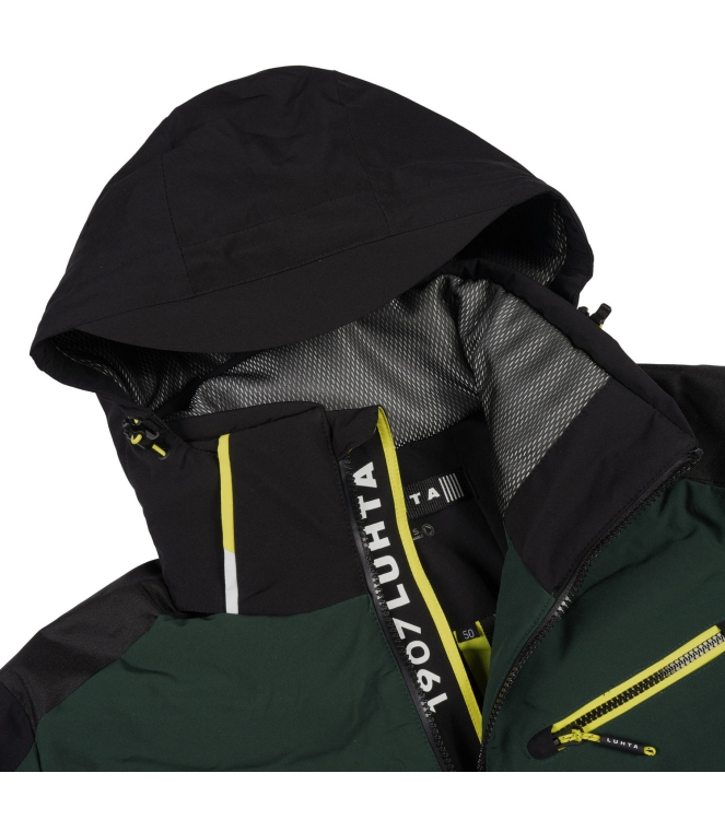 Luhta Luhta Aakenustunturi Jacket dark green 6_36580_364_L_590 Dark Green Luhta jassen 6_36580_364_L_590 blauw bij Leerentveldvrijetijd.nl