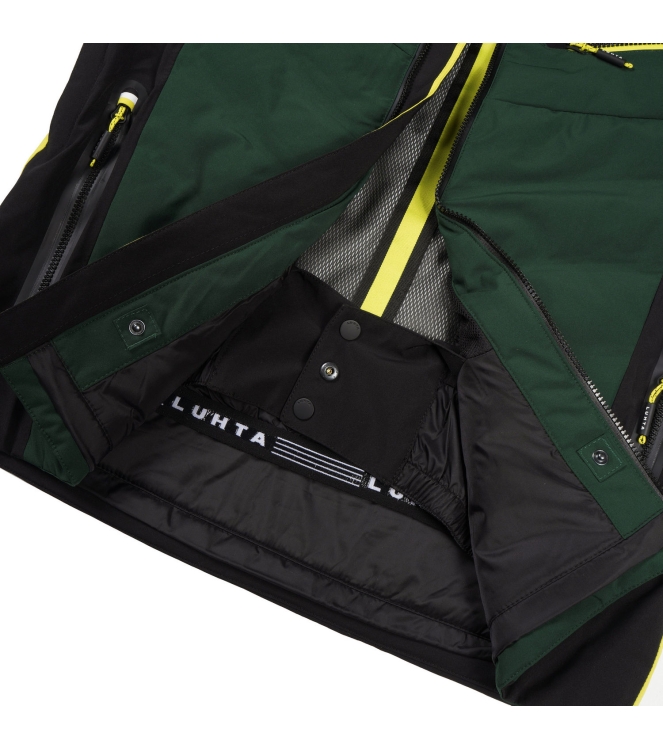 Luhta Luhta Aakenustunturi Jacket dark green 6_36580_364_L_590 Dark Green Luhta jassen 6_36580_364_L_590 blauw bij Leerentveldvrijetijd.nl