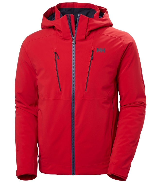 Helly Hansen Helly Hansen Alpha 4.0 Jacket 162_red 65927 162_Red Helly Hansen jassen 65927 geel bij Leerentveldvrijetijd.nl