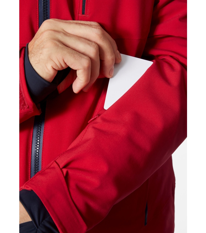 Helly Hansen Helly Hansen Alpha 4.0 Jacket 162_red 65927 162_Red Helly Hansen jassen 65927 geel bij Leerentveldvrijetijd.nl