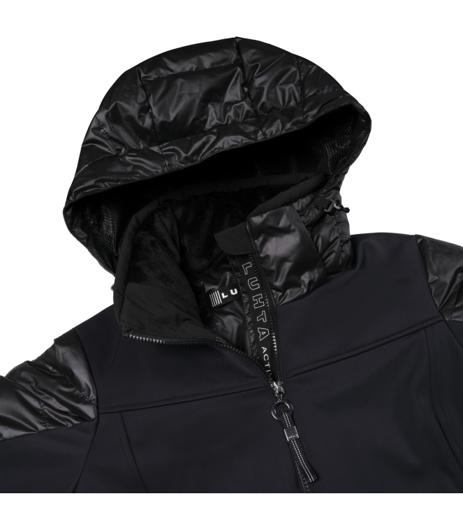 Luhta jassen 4_34478_577_L_990 licht grijs bij Leerentveldvrijetijd.nl