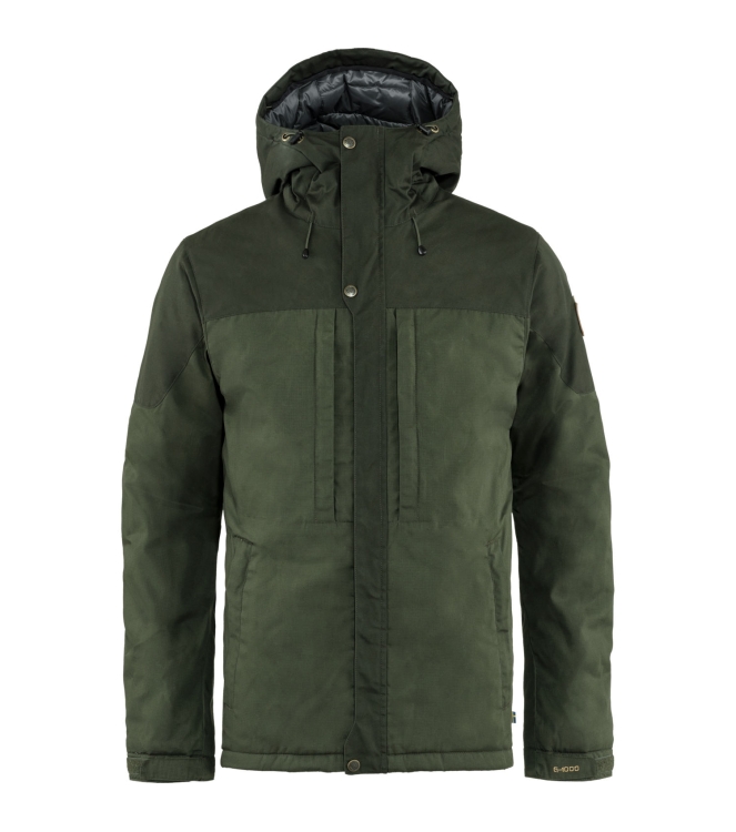 Fjällräven Fjällräven Skogs” Padded Jacket Men deep forest 82279 662 Deep Forest Fjällräven jassen 82279 662 blauw bij Leerentveldvrijetijd.nl